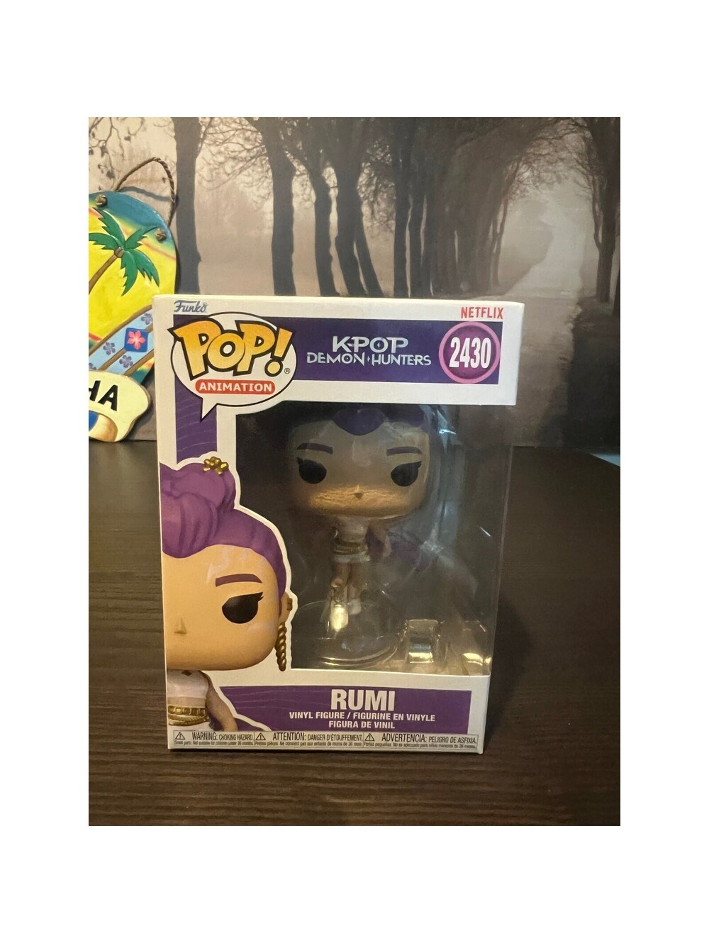 NEW IN HAND Rumi What It Sounds Like K-Pop Demon Hunters Funko Pop #2430 Huntr/X
